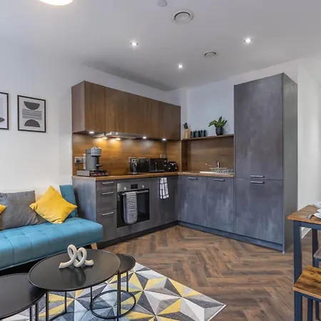 Modern 1-bed In Birmingham's Jewellery Quarter Apartment Birmingham